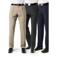 Mens Classic Pleat Front Pant