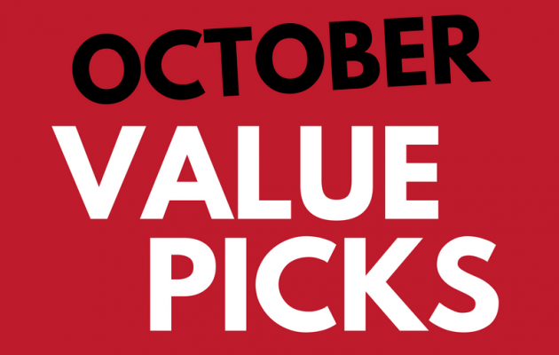 Value Picks October 2017