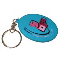 Pvc Rubber Keyrings