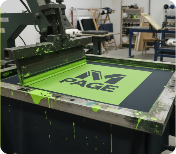 Screen Printing Process