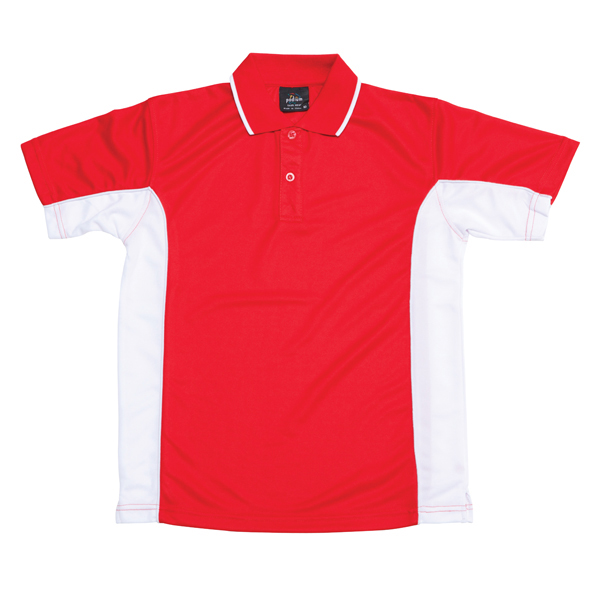 Podium Kids Contrast Polo