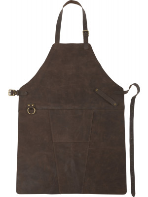 Split leather apron Nori