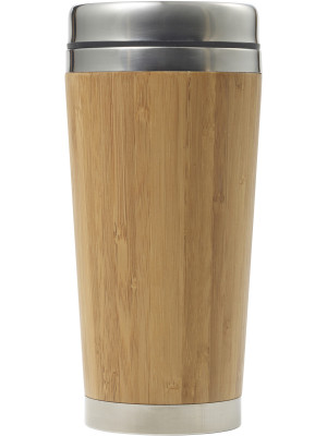 Bamboo and stainless steel travel cup Sabine