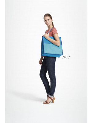 Burton 600d Polyester Three-colour Shopping Bag