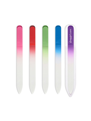 Glass Nail File With Sleeve