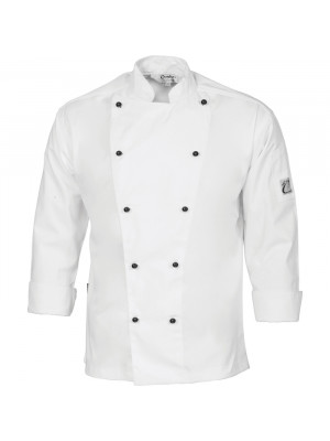 Cool-Breeze Cotton Chef Jacket - Long Sleeve