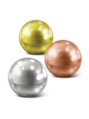 Metallic Lip Balm Ball