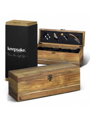 Keepsake Wine Box Gift Set