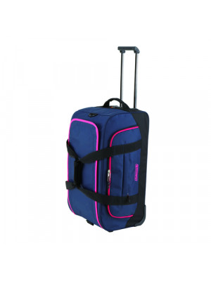 Coleman Rolling Boston Bag Small Navypink