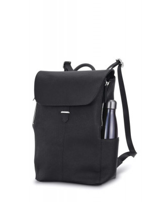  Women Executive Leather Flap Backpack