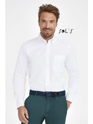 Bel Air Long Sleeve Cotton Twill Men's Shirt