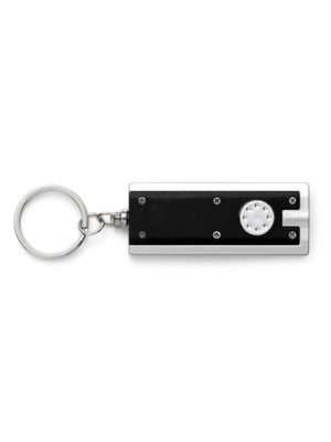 Plastic Key Holder With A Push Button Light