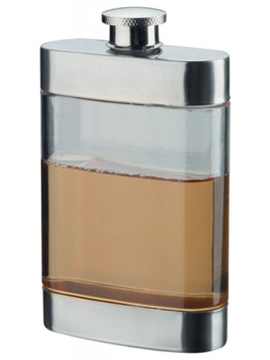 Plastic Stainless Steel Hip Flask