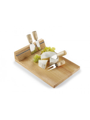 Wooden Cheeseboard With Magnetic Tape Strip