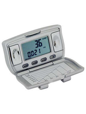 Pedometer With Body Fat Analyser