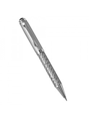 Silver Carbon Fibre Pencil