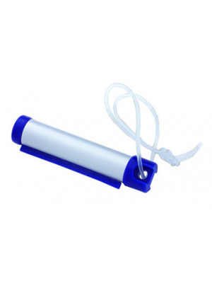 Roller Tag - Silver/Blue