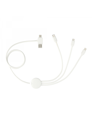 Bullet 5-in-1 Charging Cable with Antimicrobial Additive