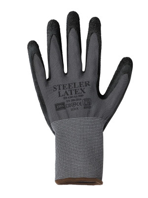 JB's Steeler Crinkle Latex Glove (12Pk)