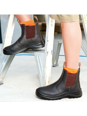 Elastic Sided Safety Boot