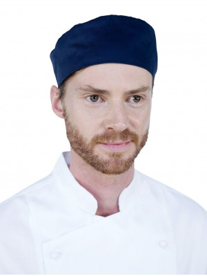 Aussie Chef Box Hat Navy