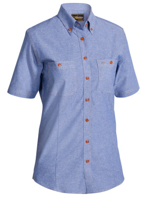 Women's Chambray Shirt - Blue