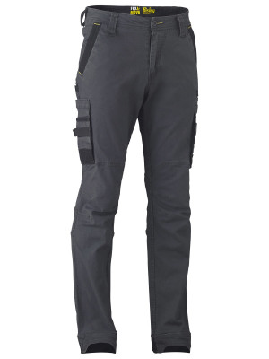 Flx & Move Stretch Utility Cargo Pants - Charcoal