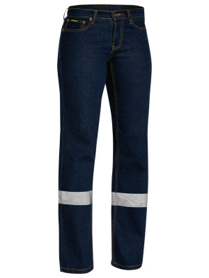 Women's Taped Stretch Jean - Navy