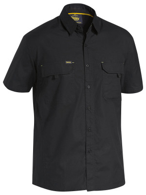 X Airflow Ripstop Modern Fit Shirt - Black