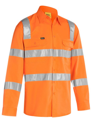 Taped Biomotion Cool Lightweight Hi Vis Shirt - Rail Orange