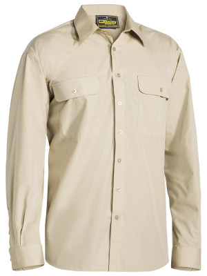 Permanent Press Traditional Fit Shirt - Sand