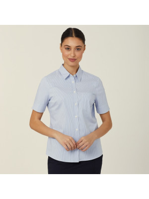 Womens Avignon Stripe Short Sleeve Shirt