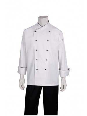 Coogee Classic White Chef Jacket -DC