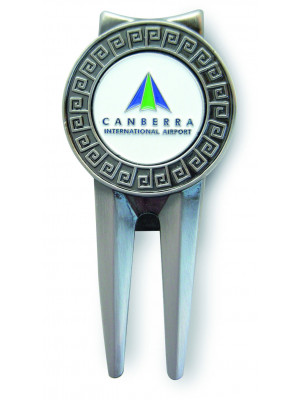 Deluxe Pitch Repairer With 1-4 Colour Lens On Ball Marker