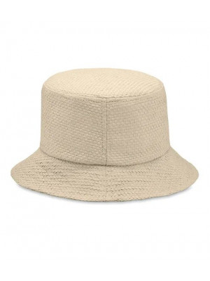 Paper Straw Bucket Hat