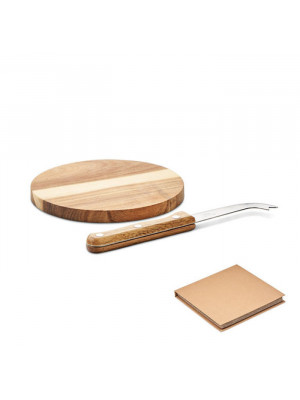 Ostur Small Acacia Cheese Board Set