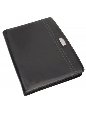 Leather Foolscap A4 Pad