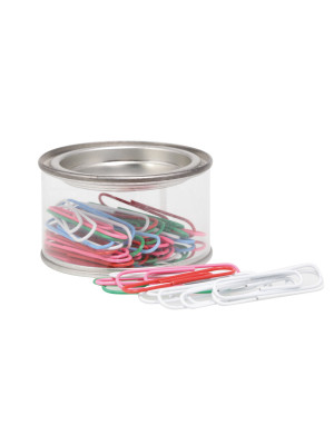 Paper Clips - Round Tin