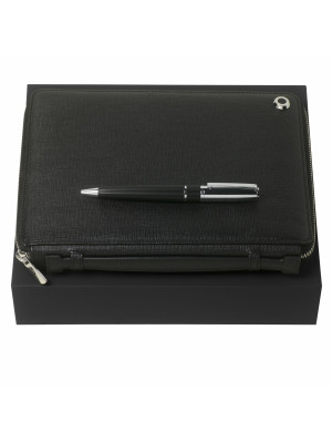 Set Hugo Boss (Everyday ballpoint Pen & Conference Folder A5)