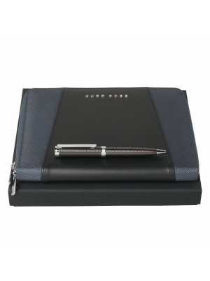 Set Hugo Boss (Premium ballpoint Pen & Classic Conference Folder A5)