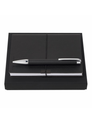 Set Storyline Black (ballpoint Pen & Note Pad A6)