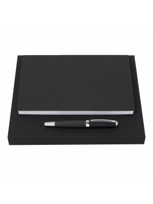 Set Advance Fabric Dark Grey (fountain Pen & Note Pad A5)