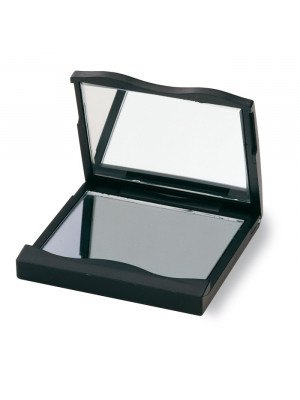 Black Rectangular Make-Up Mirror