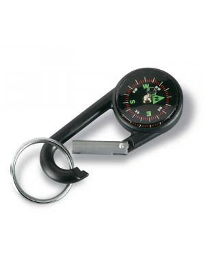 Carabiner Hook With Compass