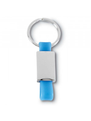 Keyring With Silicone Strap