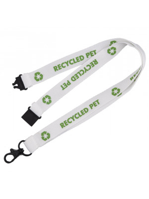 Recycled P.E.T Screen Printed Lanyards