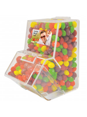 Assorted Fruit Skittles in Dispenser