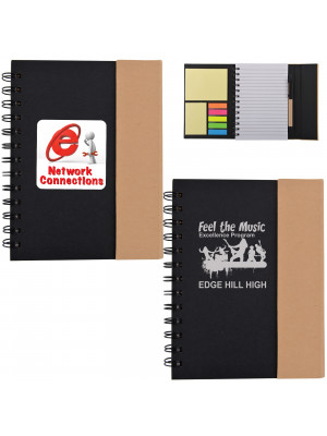 Trek Recyclable Notebook / Noteflags / Pen