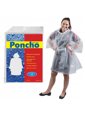 Reusable Poncho in Polybag