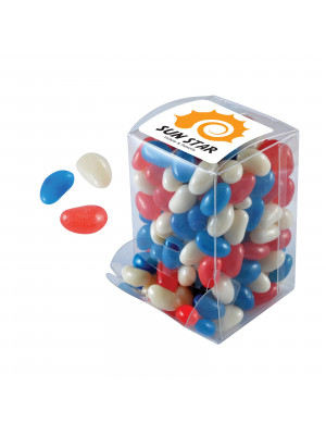 Corporate Colour Mini Jelly Beans in Mini Confectionery Dispenser